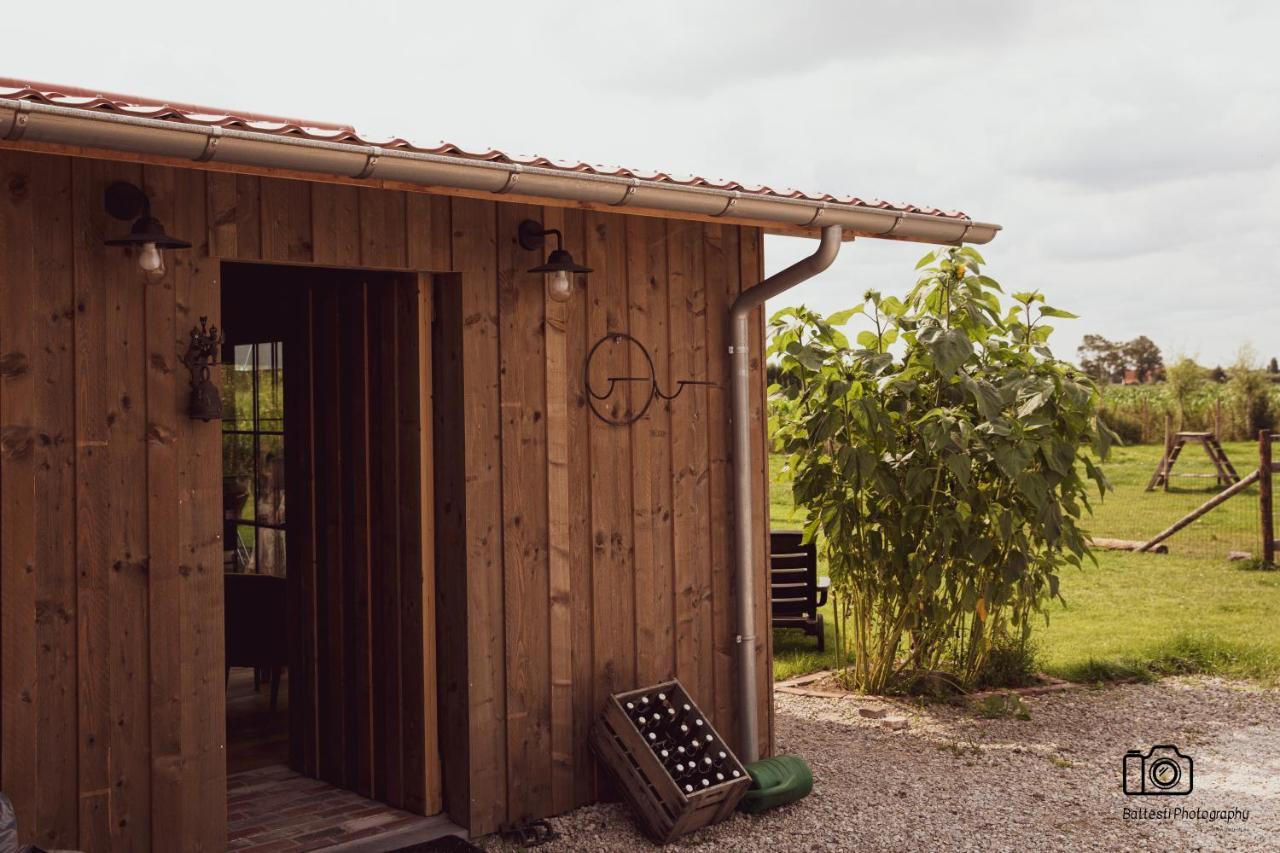 Oedelem De Wabisabiboerderij Bed & Breakfast エクステリア 写真